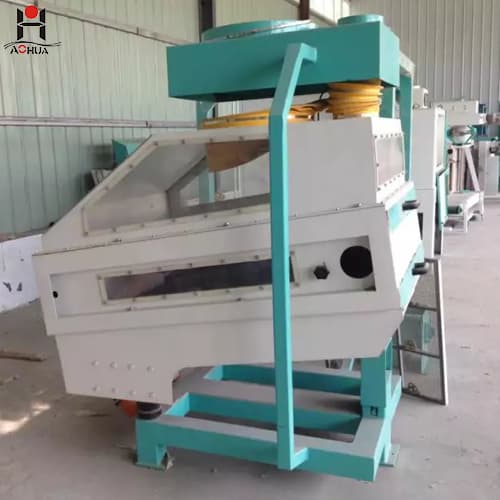 Flax sieve surface gravity destoner hemp seed sorting machine