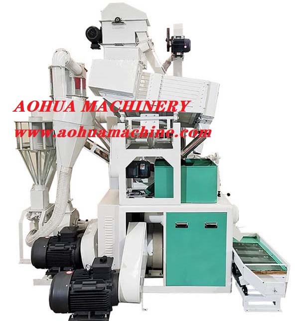 1TPH combined rice milling machine for sale