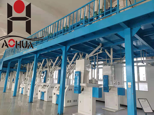 China AOHUA Machinery Wheat Flour Mill Machine Factory Price
