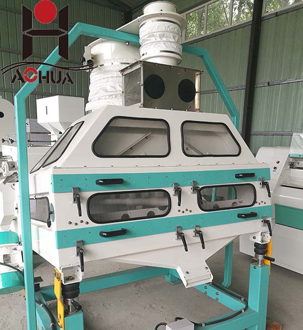 High capacity grain seeds gravity destoner machine