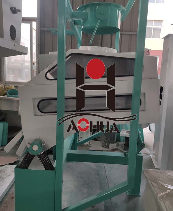 High efficiency grain destoner machine