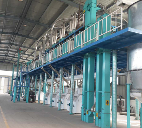 Industrial use automatic roller mill 5 ton per day maize wheat flour mill corn maize flour milling machine price