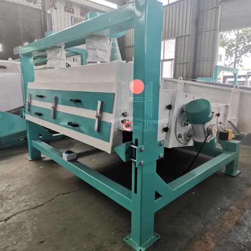 Oat cleaning quinoa vibrating sieve machine