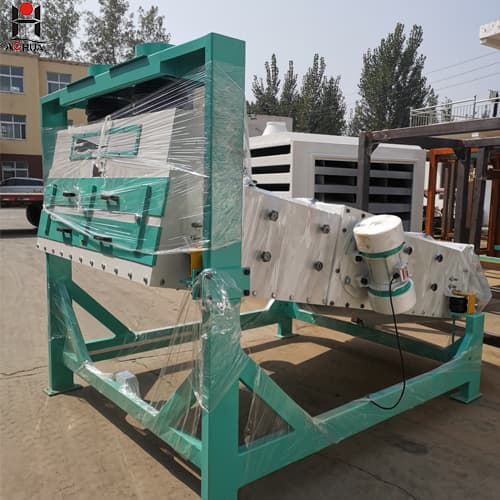 Wheat cleaning grain vibrator sifter machine