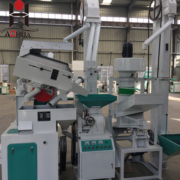 1TPH combined agricultural rice mill machine rice milling machine for sale