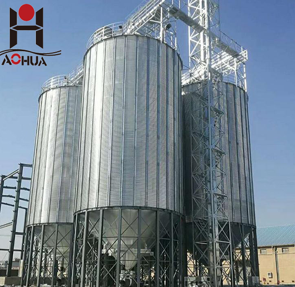 China 2000tons grain storage silo corn maize steel silo price for sale