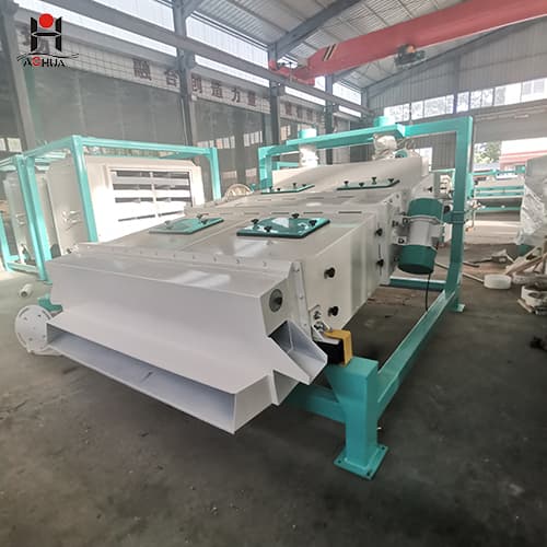 Vibrating separator wheat maize cleaning sieve machine