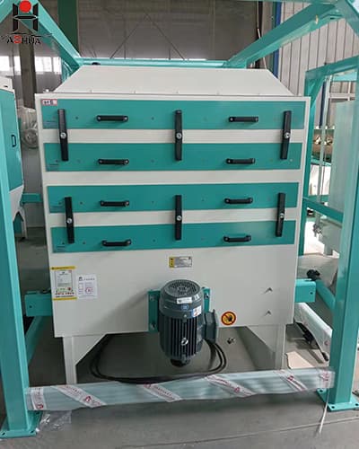 Drawer type high square screener grading equipment with high efficiency
