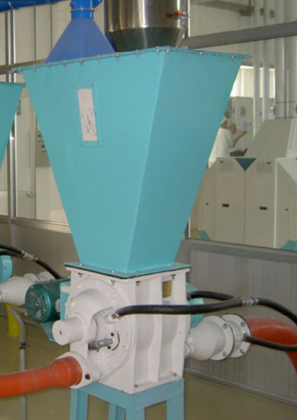 airlock rotary valve feeder for power granules pellets