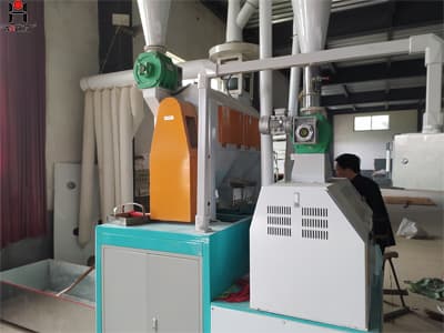 5ton per day mini milling machine wheat maize corn flour machine line