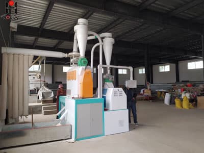 Automatic flour milling machine 5ton per day for wheat maize