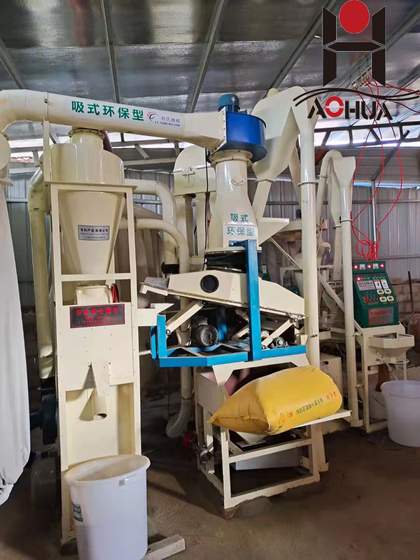 Complete Rice Milling Plant Paddy Destoner Husker Separator automatic rice milling and polishing machine