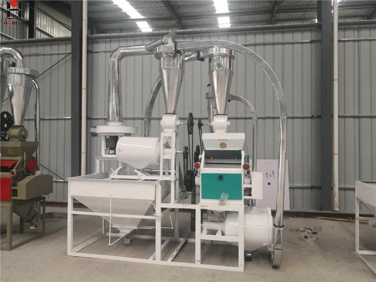 High efficiency small wheat flour mill machine unit