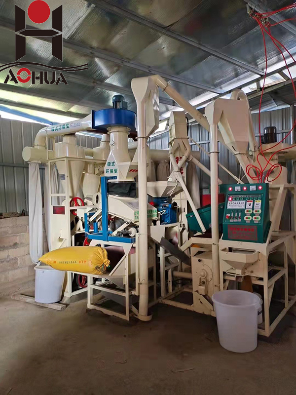Hot Selling 25 Tons Per Day Mini Small Complete Sets Rice Mill Machine With Destoner Paddy Husker Separator