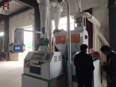 Hot selling mini wheat flour mill machinery