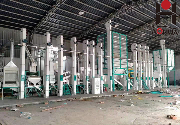 Small paddy rice mill plant to processing white rice paddy huller rice mill plant auto rice milling machines