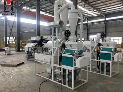 Wheat flour milling machine amount required to start a flour mill