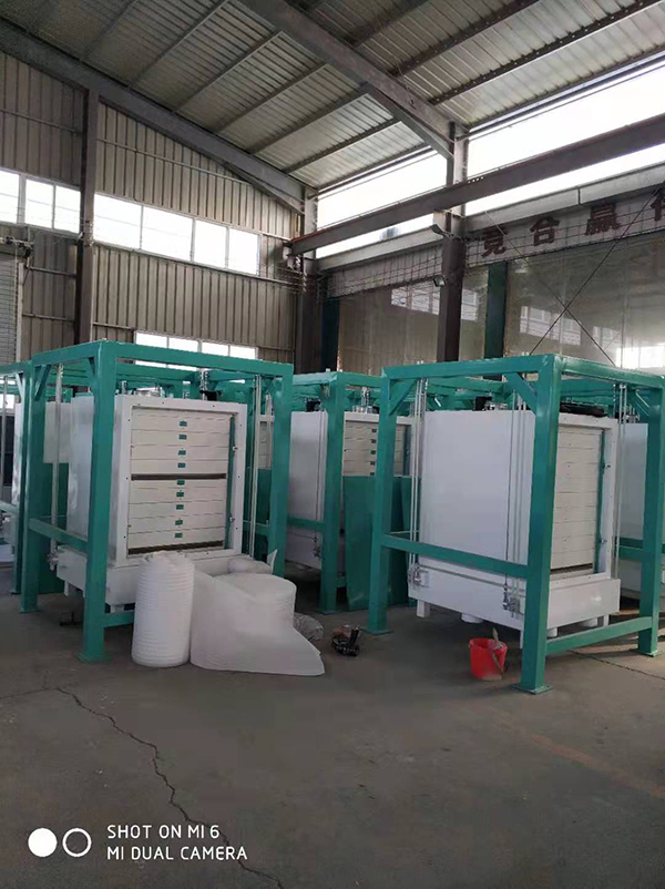 high square flour mill plansifter flour grading machine