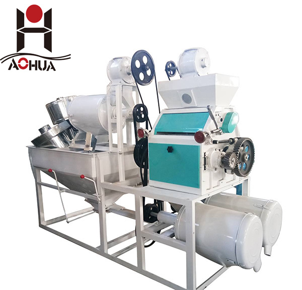 20 Ton per Day Super White Grade One Maize Flour Mill Machine