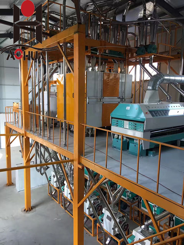 25 Ton per Day whole wheat flour Maize Flour Mill Machine