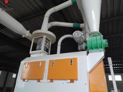 High efficiency Roller Grain Flour Mill Wheat Milling Machine Plant