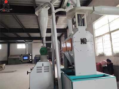 Small Scale Industrial Wheat Flour Mill Price For Sale