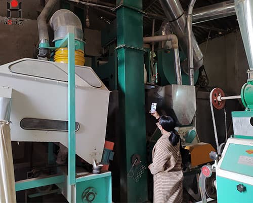 10 ton per day wheat flour mill/wheat flour grinding machine