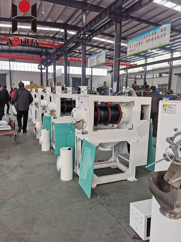 rice mill emery whitener machine