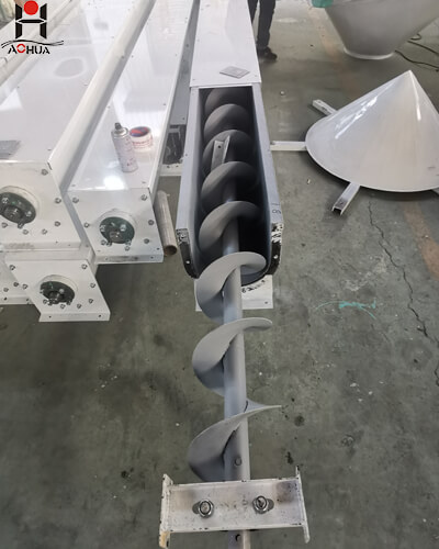 Grain Conveyor For Paddy Seed Processing Plant Screw Conveyor For wheat Flour Milling