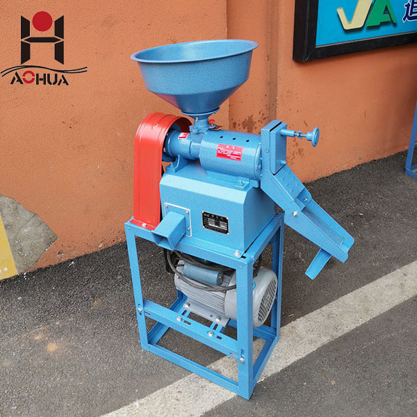 New rice crushing machine rice hulling machine grain grinding machine vibration stone to remove foreign matter