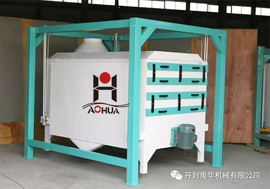 Rotary Coffee Bean powder vibrating sieve shaker Palm oil vibrating screen sifter Sesame seed Screening mesh Sieving Machine