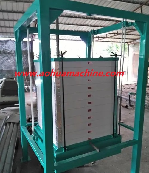 Small Wheat Flour Single Cabin Plansifter Machine Plansichter Mono Section Sieve Flour Milling