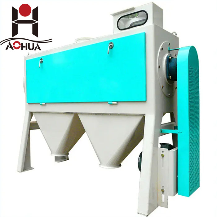 Horizontal Wheat Cleaning Scourer used for scouring the wheat to remove impurities which are adhered to the wheat