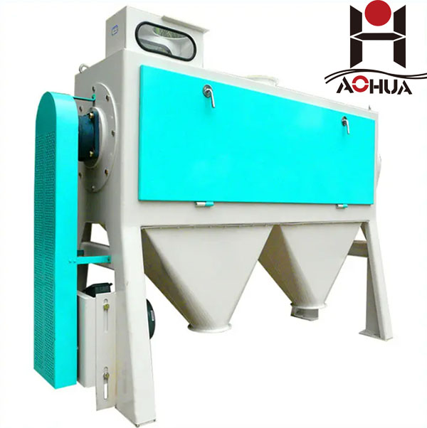 Used in flour mill with powerful horizontal thresher brush machine