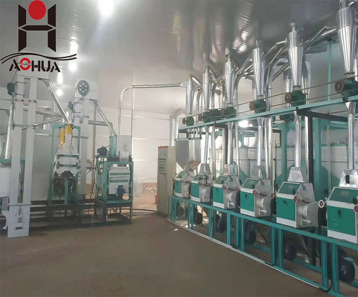 10 ton per day wheat flour milling machine production line