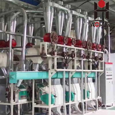 Maize flour mill plant