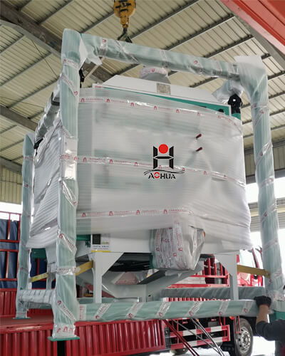 Industrial Auxiliary Equipment Rotation Sieve Machine For Cattle Sheep Pellet Feed
