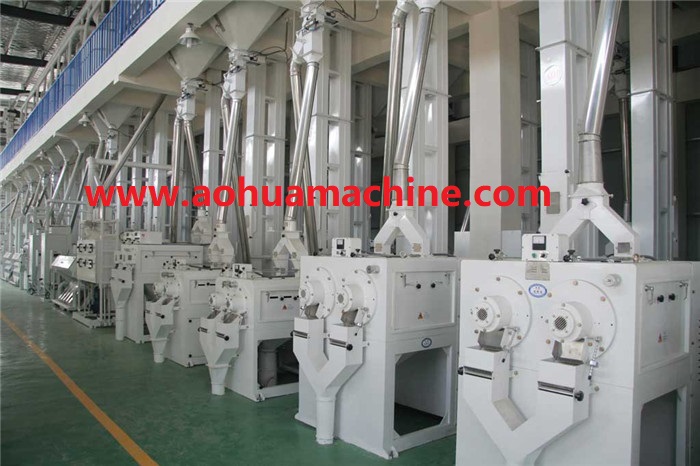 100TPD Capacity Chinese Auto Complete Rice Mill Plant