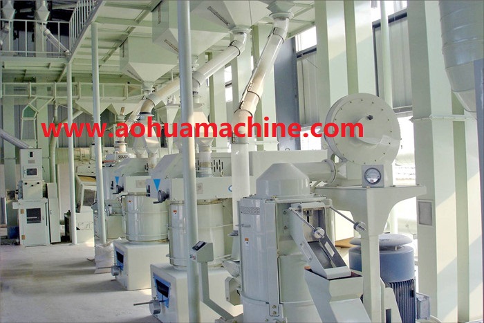 200T/Day complete rice milling machinery equipment processing