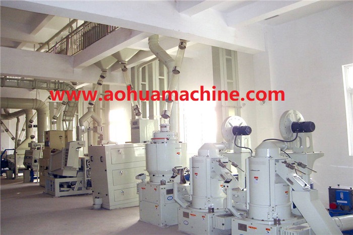 complete set rice mill machine combined rice processing line plant complete rice milling plant