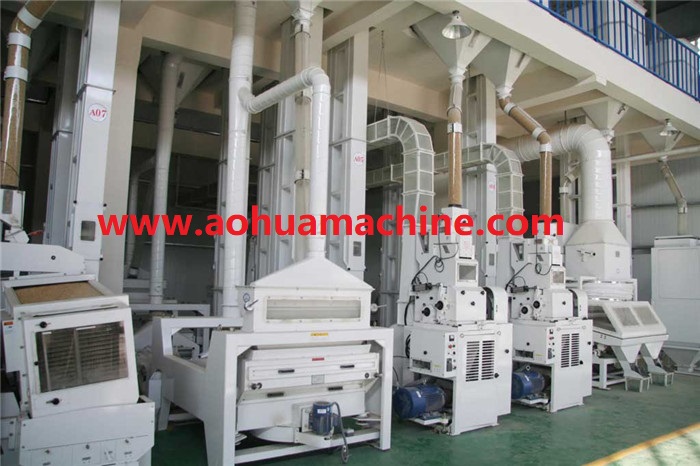 rice milling and polishing machine rice peeling grinder grinding plant