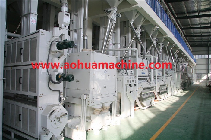 rice milling and polishing machine rice peeling grinder grinding plant