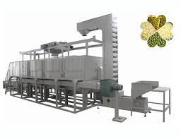 Mung bean peeling line