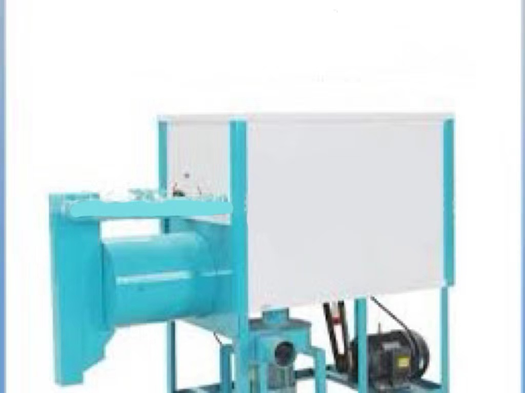 Pea cleaning and peeling equipment
