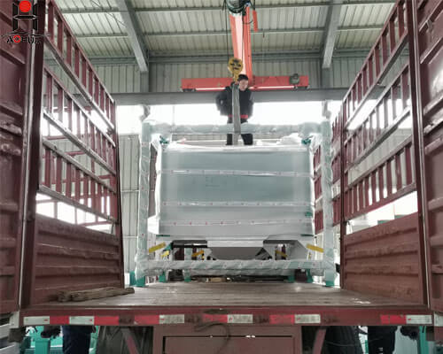Rotary feed pellet grading sieve is used for screening and grading pelleted feed