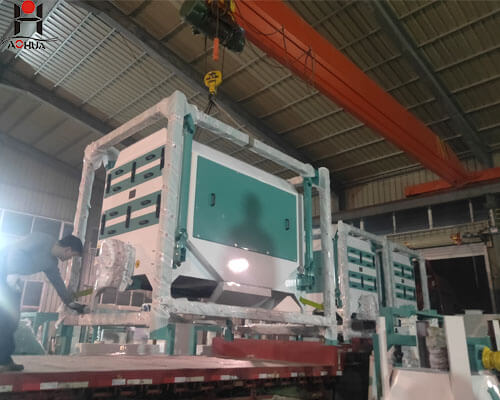 Garlic powder screening equipment