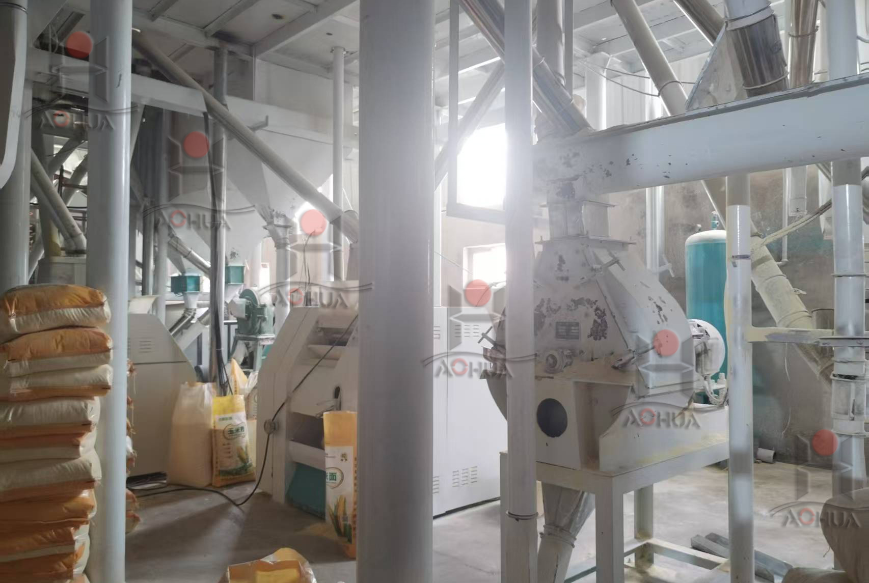 Corn Grinding Machine Maize Processing Machine Milling Plant